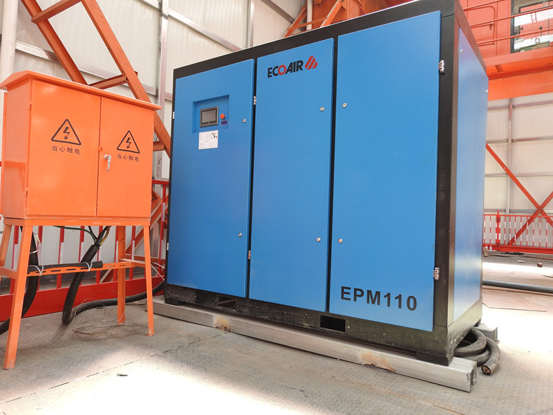 艾高永磁變頻節能壓縮機完美助力北京地鐵8號線工程